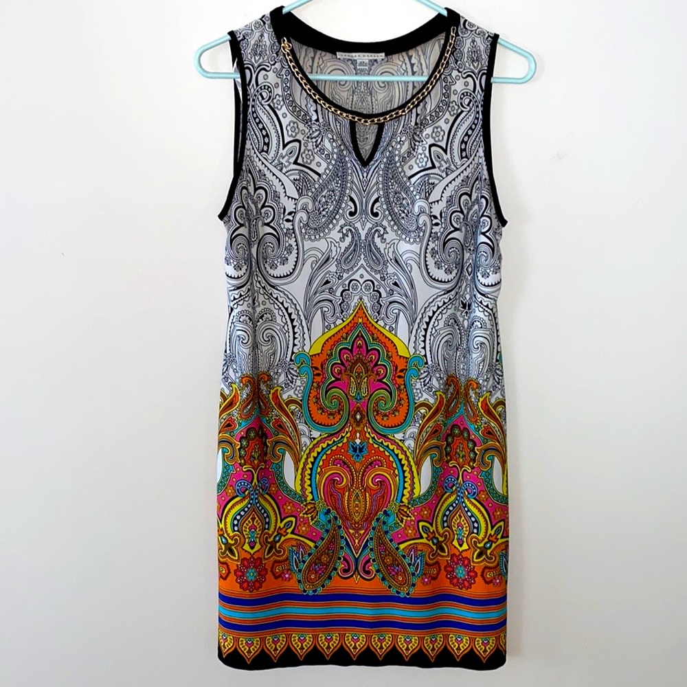 Sandra Darren sleeveless dress 8P